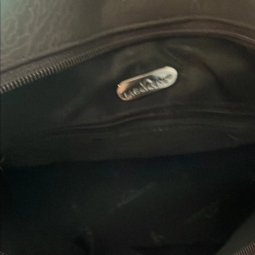 La Bagagerie Brown Paisley Design With Tan Leather Handbag - Picture 9 of 13